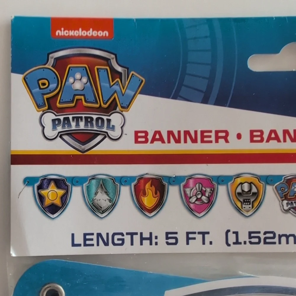 Paw Patrol Blue Party Banner - 2 Included! - Picture 2 of 4